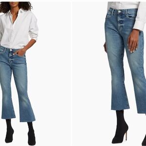 Frame - Le High Cropped Flare - Size 27